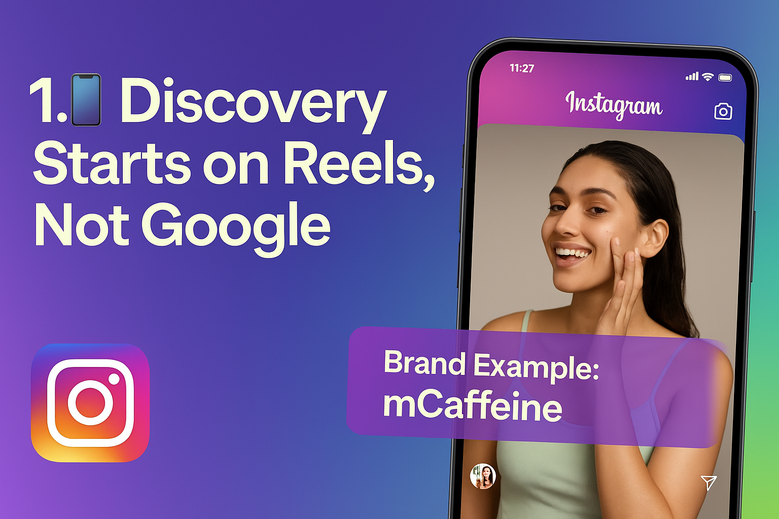 Gen Z shopping on Instagram Reels